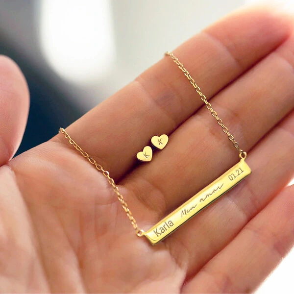 Brinco Coração Adulto Personalizado