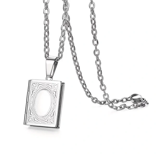 Colar Relicário Coração Eternità Personalizado (cópia)
