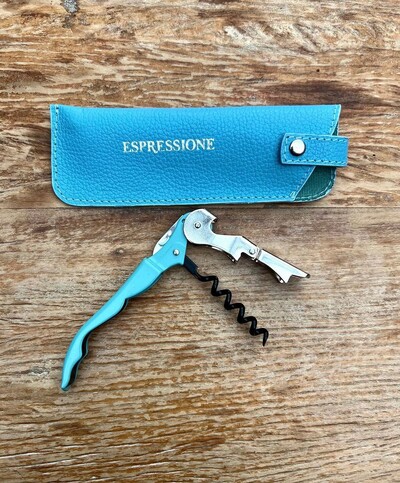 Foto Saca Rolha Sommelier Espressione Azul