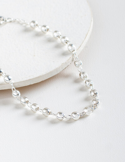 Pulseira Melinda Bolas Prata 925