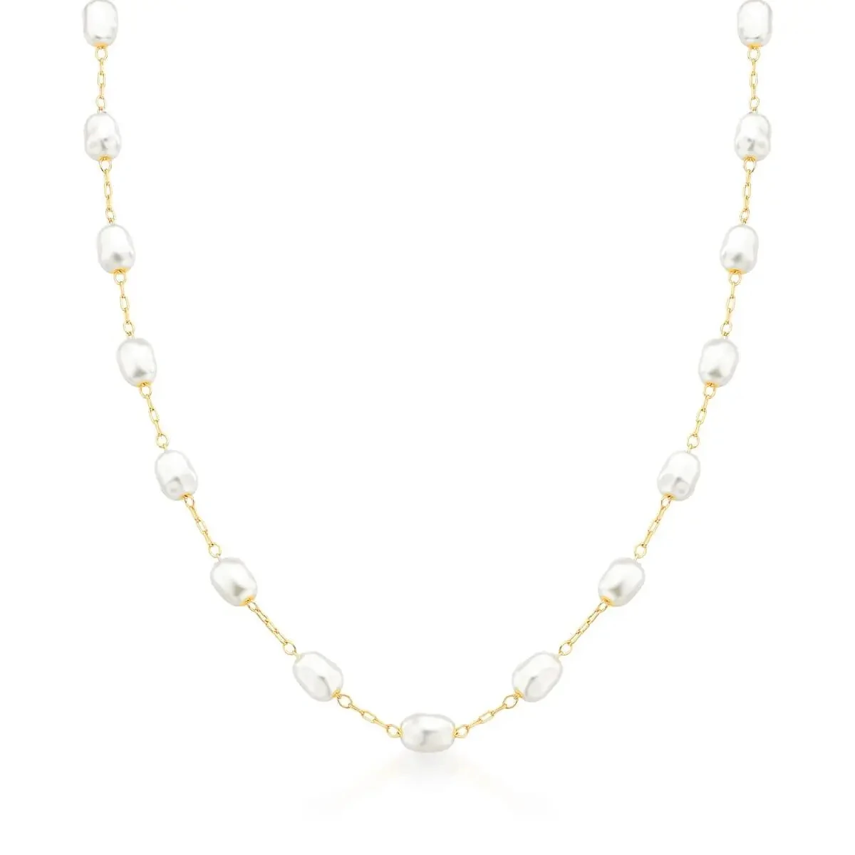 FotoColar Dot pérola barroca shell ouro