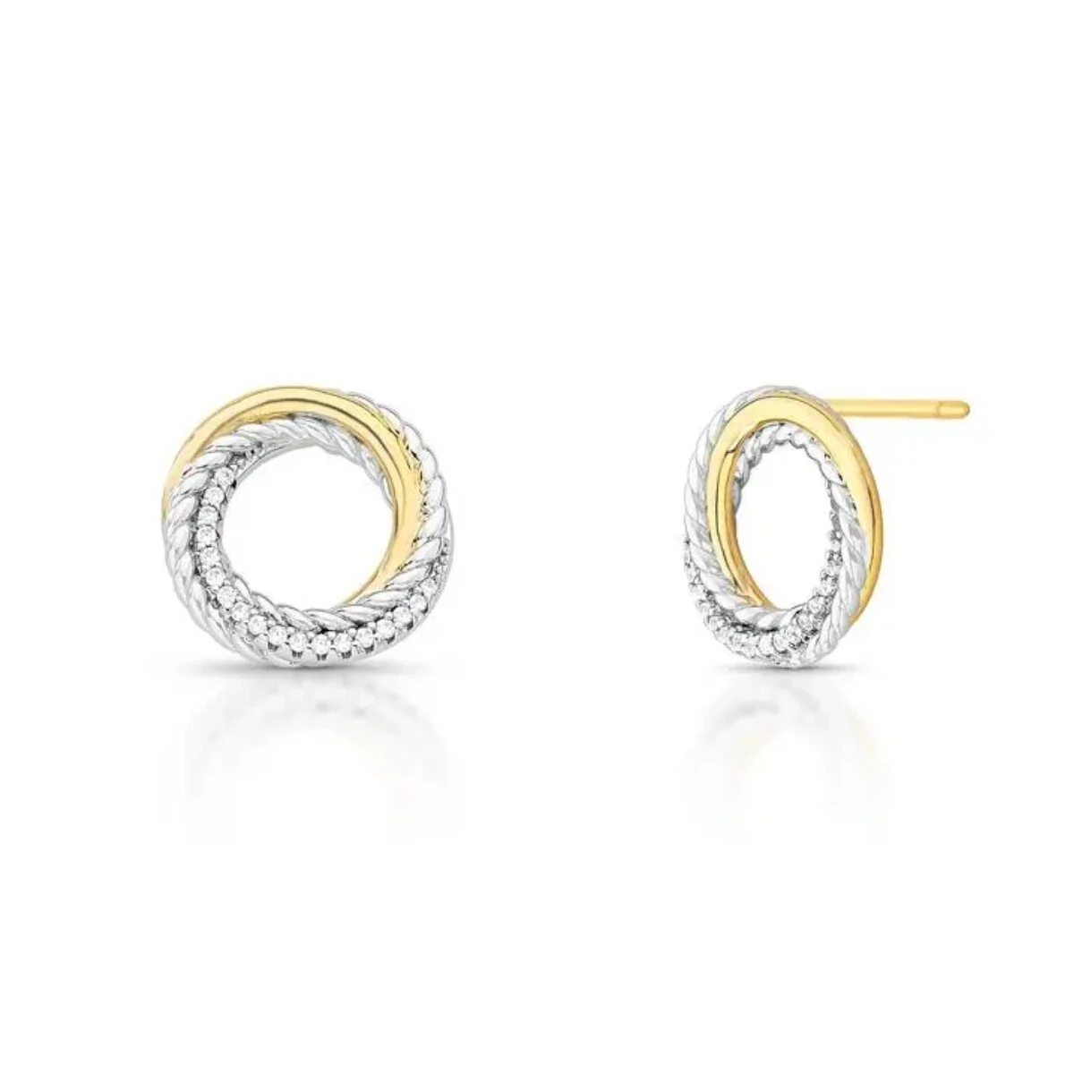 FotoBrinco Orbit círculo zircônias brancas mix de banhos