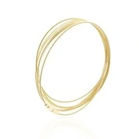 Pulseira/Colar corda de violão ouro (120cm)