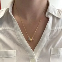 Colar Bold Trio fosco mix de banhos