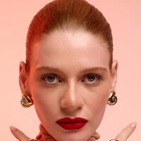 Brinco Audrey abaulado liso mix de banhos