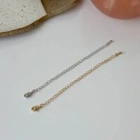 Extensor elos para colar ou pulseira ouro (10cm)