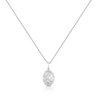 Colar medalha São Judas Tadeu prata 925