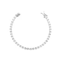 Pulseira riviera Bonnie zircônias brancas ródio branco