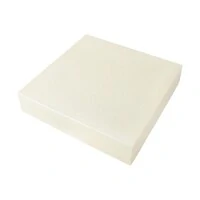 Caixa quadrada courino off-white para colar