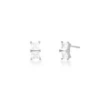 Brinco Vita zircônias brancas prata 925