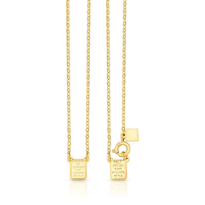 FotoColar escapulário pingente Nossa Senhora do Carmo ouro