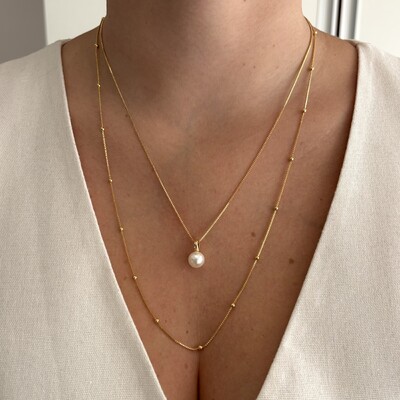 FotoConjunto Luara pérola ouro