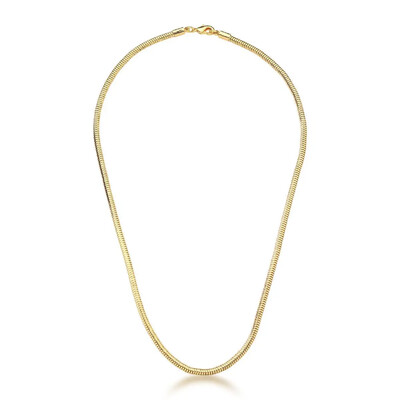 Foto Colar malha rabo de rato ouro (45cm)