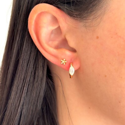 FotoBrinco mini Essenza cravejado ouro