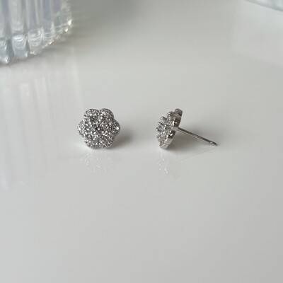 FotoBrinco Julia cravejado zircônias brancas ródio branco