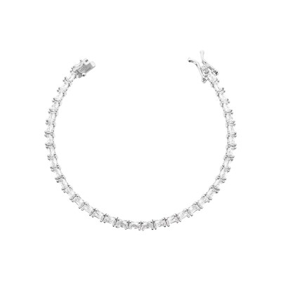 Foto Pulseira riviera Bonnie zircônias brancas ródio branco