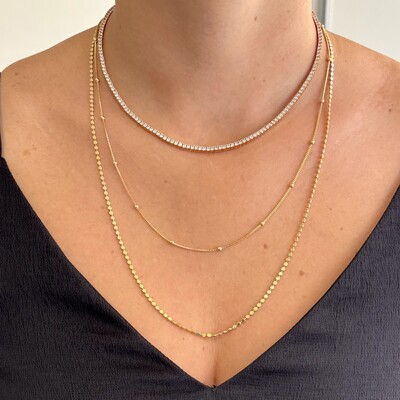 FotoColar classic riviera slim ouro (40cm)