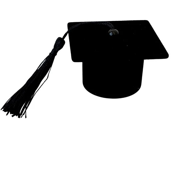 Caixinha para anel chapéu formatura capelo preto