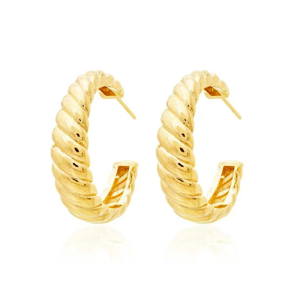 Brinco argola Gio ouro