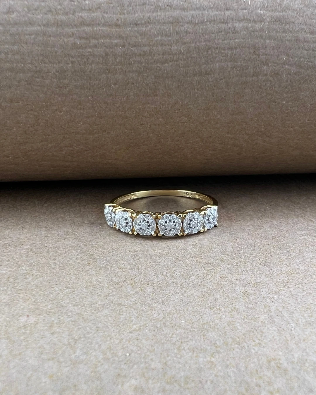 FotoAnel Ouro 18k Com Brilhantes