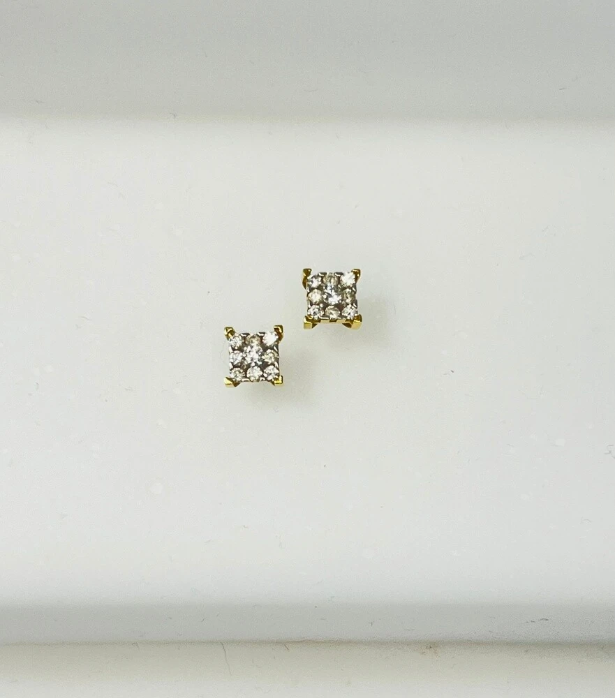 FotoBrinco Ouro Amarelo 18k com Brilhantes