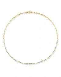 Colar Rivieras Intercaldas Ouro 18k e Diamantes