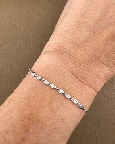 FotoPulseira Ouro 18k com Diamantes