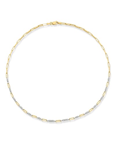 Foto Colar Rivieras Intercaldas Ouro 18k e Diamantes