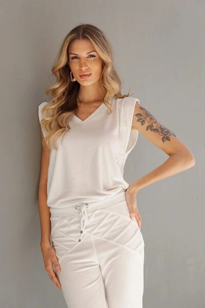 Foto Conjunto malha atoalhada Laila