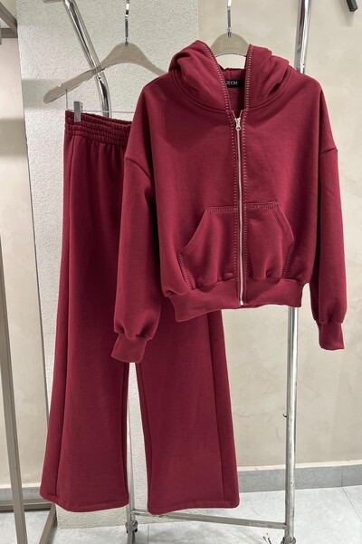Foto Conjunto malha moletom Lucy