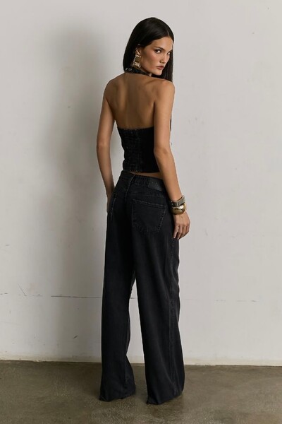 FotoCalça Wide Leg Black