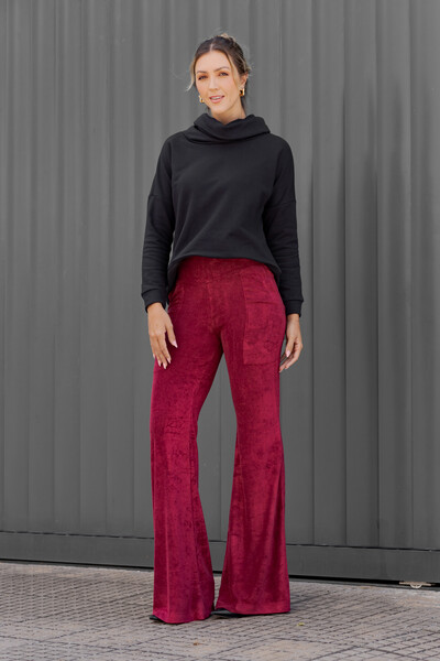 FotoCalça malha atoalhada Luiza