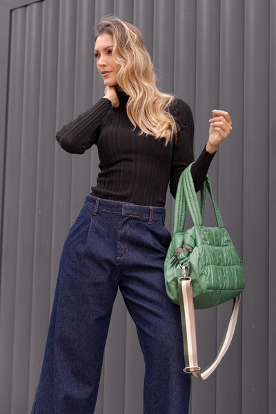 Foto Calça Alfaiataria Jeans