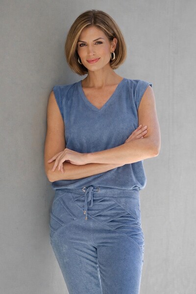 Foto Conjunto malha atoalhada Laila