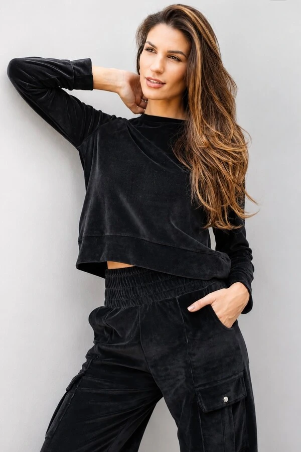 Conjunto malha plush Mica