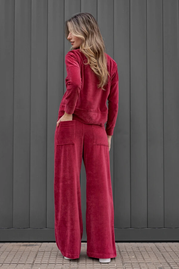 Conjunto malha plush Renata