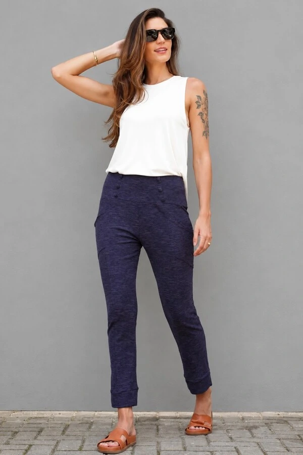 Calça malha flamê Rafa