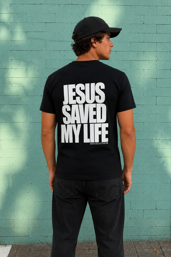 Jesus Saved My Life Preta