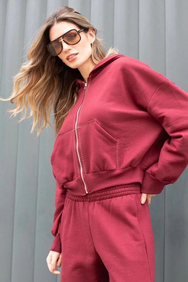 Conjunto malha moletom Lucy