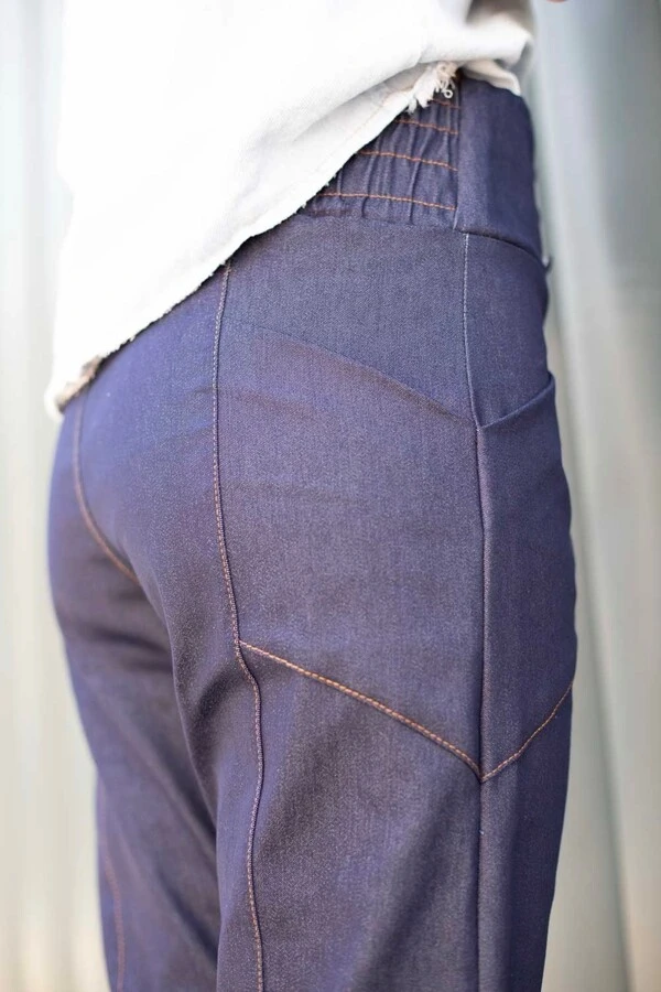 Calça malha jeans Rafa