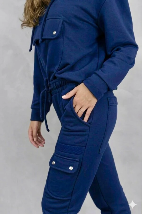 Conjunto malha moletom Rafaela