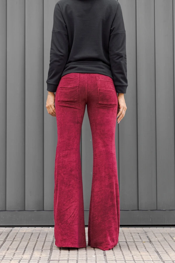 Calça malha atoalhada Luiza