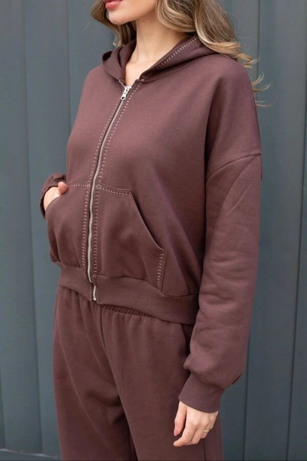 Conjunto malha moletom Lucy