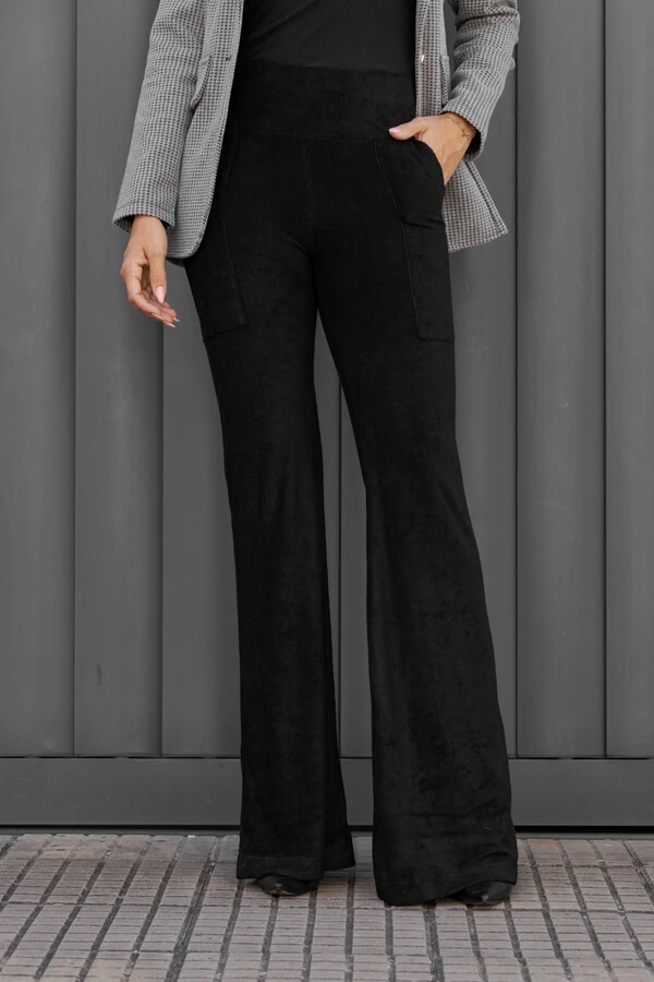 Calça malha atoalhada Luiza