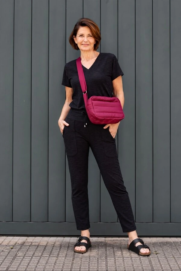 Conjunto malha flamê Madalena