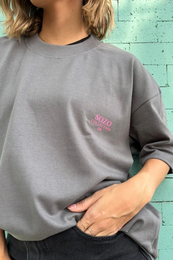 Jesus Saved My Life Cinza