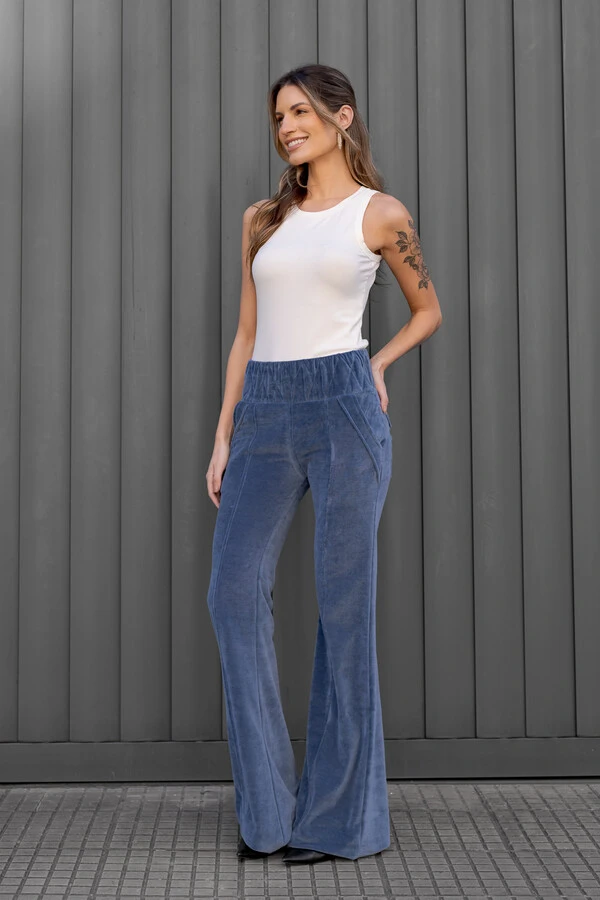Calça na malha Plush Anita