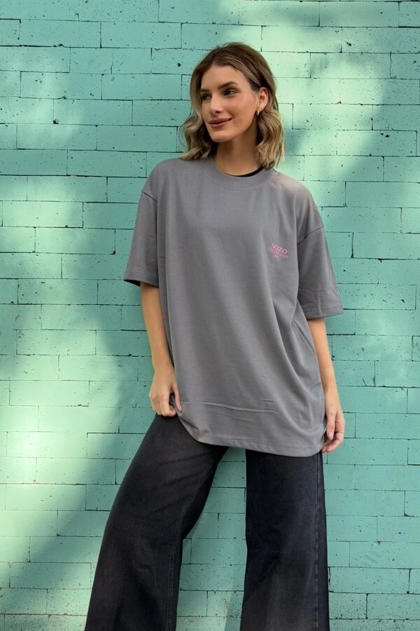 Jesus Saved My Life Cinza