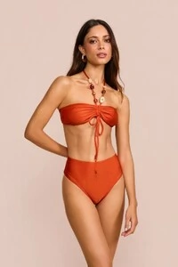 Calcinha Biquíni Hot Pants Aperol Laranja Páprica