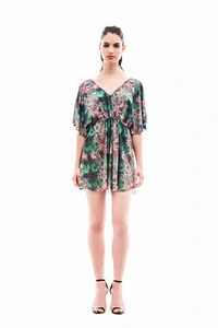 Kaftan Tule Mirela - Forro Liso